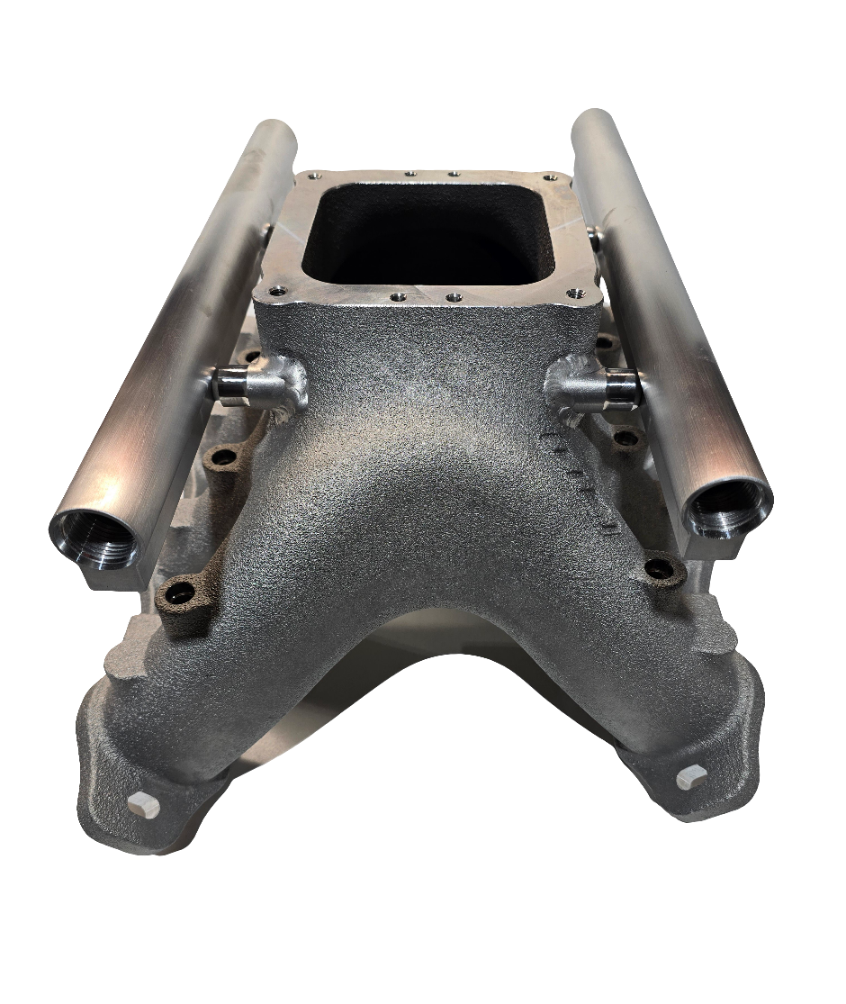 Printed Sand Core CID SB Ford SC2 5.0 4500 BA Intake Manifold to suit a 9.5" deck block. (7828959920202) (7828977025098) (7830335422538)